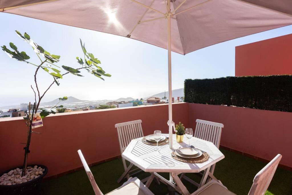 Апартаменты Acogedor Atico Con Vistas Al Atlantico Арафо Экстерьер фото